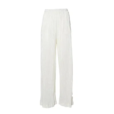Solotre Trousers In White