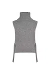 Solotre Vest In Gray