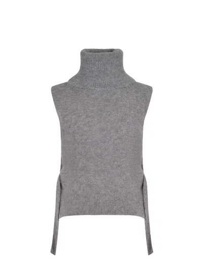 Solotre Vest In Gray