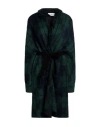 Solotre Woman Cardigan Green Size 4 Acrylic, Mohair Wool, Polyamide, Wool, Alpaca Wool In Green