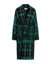 Solotre Woman Cardigan Turquoise Size Onesize Acrylic, Synthetic Fibers, Mohair Wool, Wool, Alpaca W In Blue