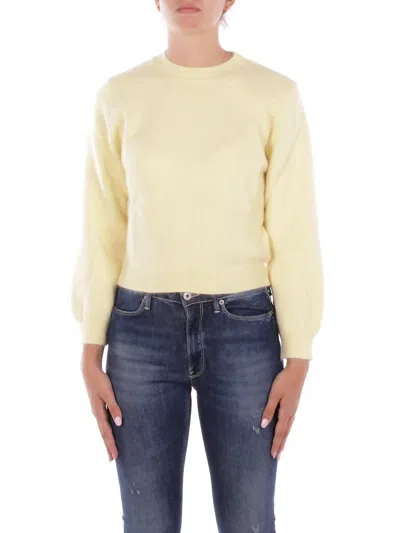 Solotre Woman Knit M3f0081 Fu20s Yellow Pulc