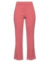 Solotre Woman Pants Antique Rose Size 2 Polyester, Elastane In Pink