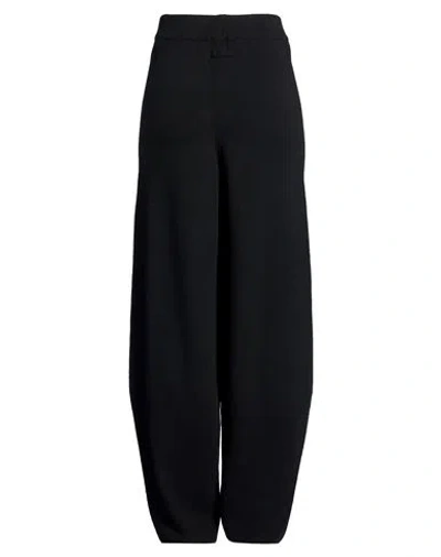 Solotre Woman Pants Black Size 3 Wool