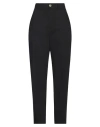Solotre Woman Pants Black Size 4 Cotton
