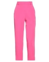 Solotre Woman Pants Fuchsia Size 2 Polyester, Elastane In Pink
