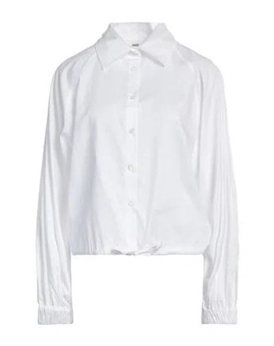 Solotre Woman Shirt White Size 6 Cotton