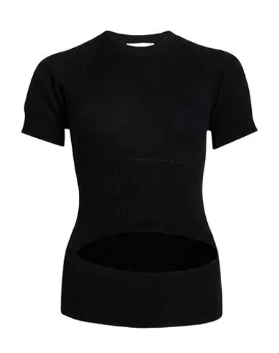 Solotre Woman Sweater Black Size 2 Wool