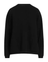 Solotre Woman Sweater Black Size 3 Wool