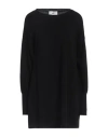 Solotre Woman Sweater Black Size 4 Wool
