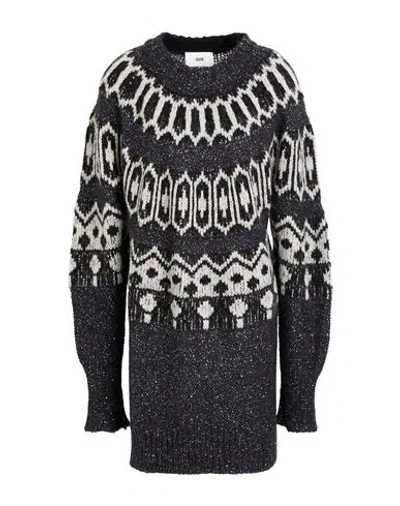 Solotre Woman Sweater Black Size Onesize Polyamide, Alpaca Wool, Cashmere, Nylon, Acrylic