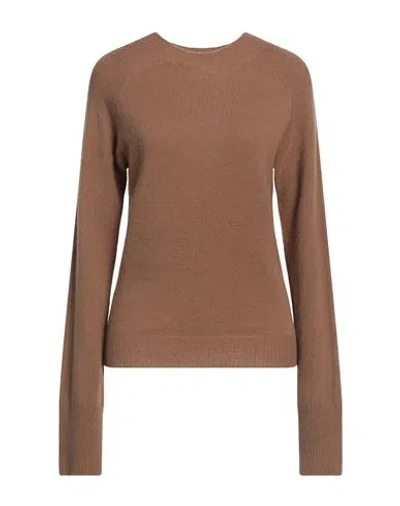 Solotre Woman Sweater Camel Size 2 Wool, Cashmere