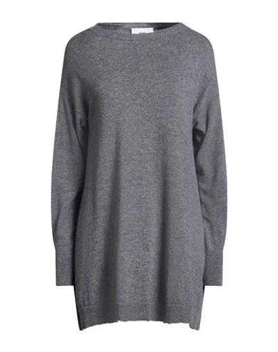 Solotre Woman Sweater Grey Size 1 Wool