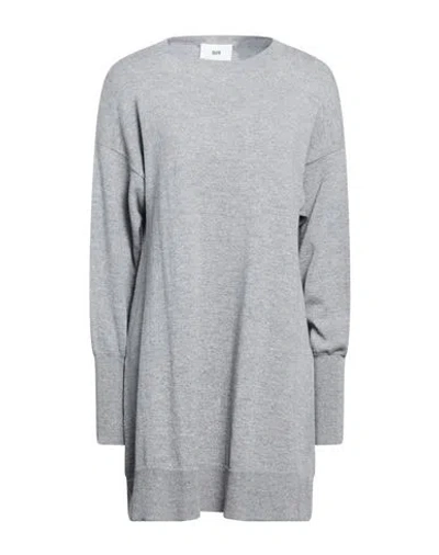 Solotre Woman Sweater Grey Size 2 Wool In Gray
