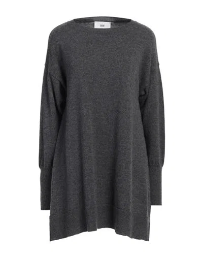 Solotre Woman Sweater Lead Size 2 Wool In Grey
