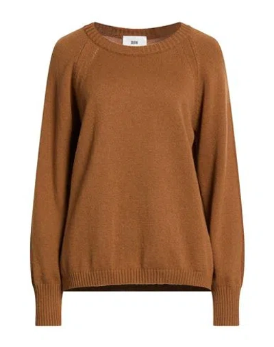 Solotre Woman Sweater Light Brown Size 2 Wool