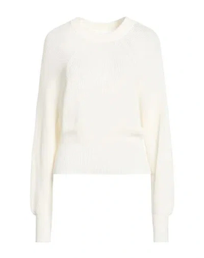 Solotre Woman Sweater White Size 1 Cotton