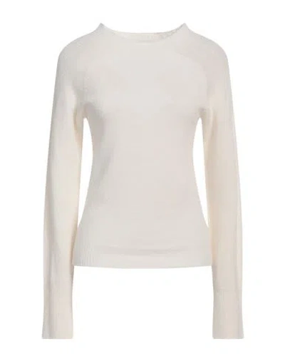Solotre Woman Sweater White Size 2 Wool, Cashmere