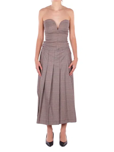 Solotre Woman Top M1f0066 Coffee Twill Coffee In Brown