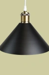 Soltech Modern Pendant Light And Socket In White/bronze