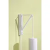 Soltech Pinocchio Adjustable Wall Mount For Plant Lighting In White