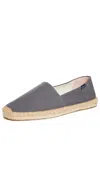 Soludos Dali Slip On Espadrilles Ceniza Gray In Ceniza Gray