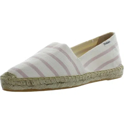 Soludos Dali Womens Canvas Casual Loafers In Multi