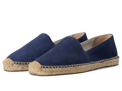 Soludos Leather Original Espadrille In Blue