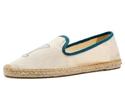 Soludos Martini Smoking Espadrille In Brown