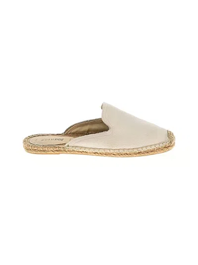 Pre-owned Soludos Mule/clog In White