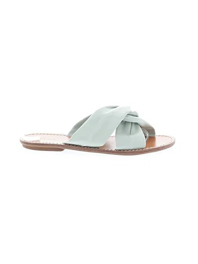 Pre-owned Soludos Sandals In Blue