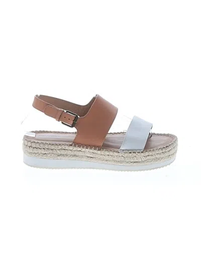 Pre-owned Soludos Sandals In Brown