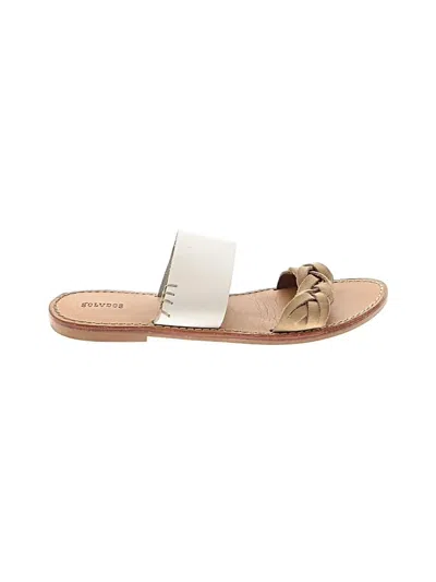 Pre-owned Soludos Sandals In Ivory