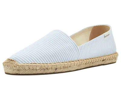Soludos Seersucker Original Espadrille In Blue