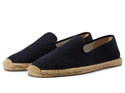 Soludos Smoking Slipper Espadrille In Black