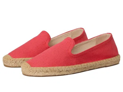 Soludos Smoking Slipper Espadrille In Red
