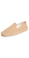 Soludos Smoking Slipper Espadrilles Cafe Taupe In Cafe Taupe