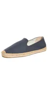 Soludos Smoking Slipper Espadrilles Roca Grey In Roca Grey