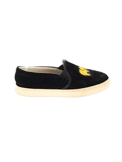 Pre-owned Soludos Sneakers In Black