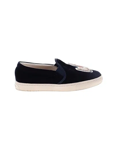 Pre-owned Soludos Sneakers In Blue