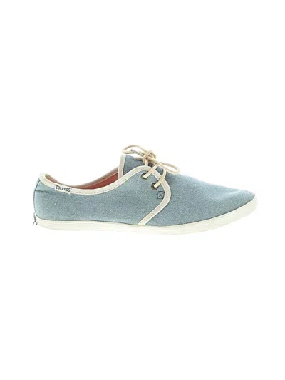 Pre-owned Soludos Sneakers In Blue