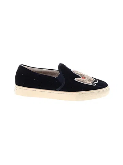 Pre-owned Soludos Sneakers In Blue