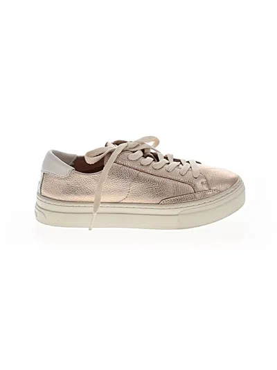 Pre-owned Soludos Sneakers In Gold