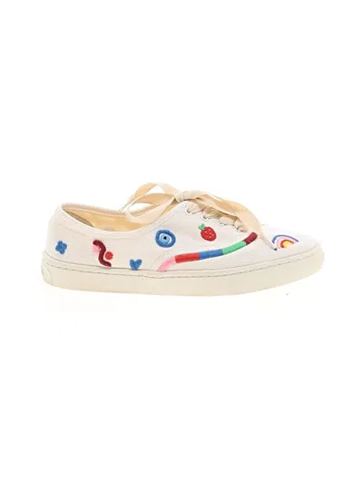 Pre-owned Soludos Sneakers In White