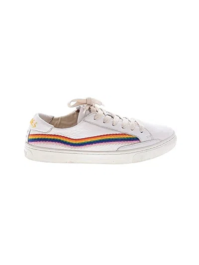 Pre-owned Soludos Sneakers In White