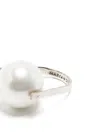 Soludos Stern Pearl-embellished Ring