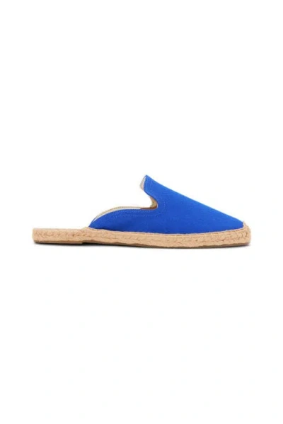 Soludos The Dali Mule Canvas Colors Espadrille In Blue