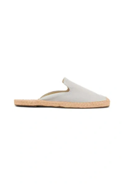 Soludos The Dali Mule Canvas Colors Espadrille In Gray