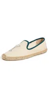 Soludos Martini Smoking Espadrille In Neutral