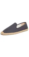 Soludos The Smoking Slipper Espadrilles Roca Gray In Gray